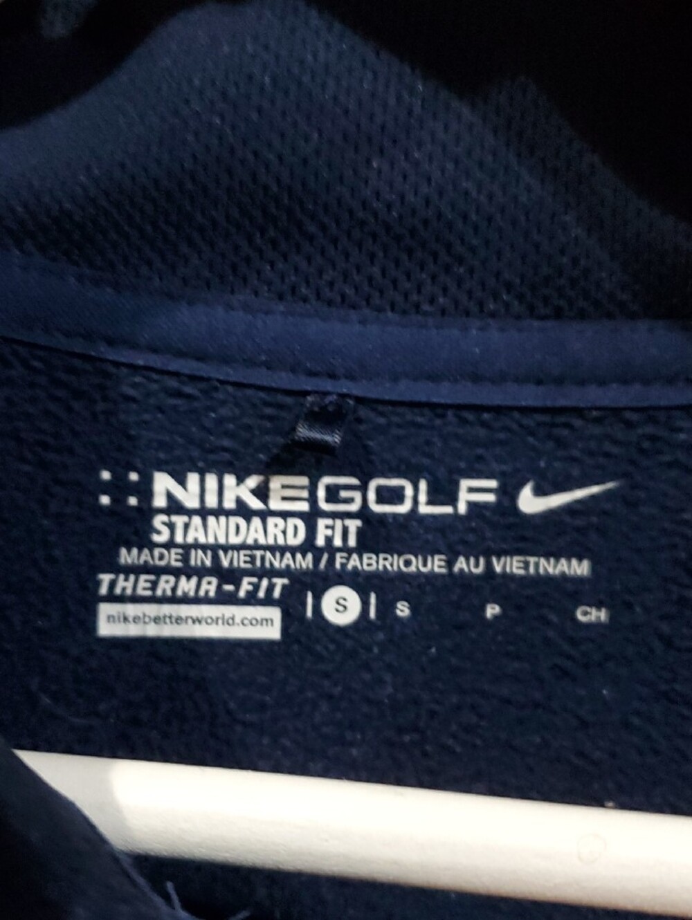 Bellagio Navy Quarter-Zip Pullover NikeGolf Sporty Athleisure Las Vegas Casino - Picture 6 of 7